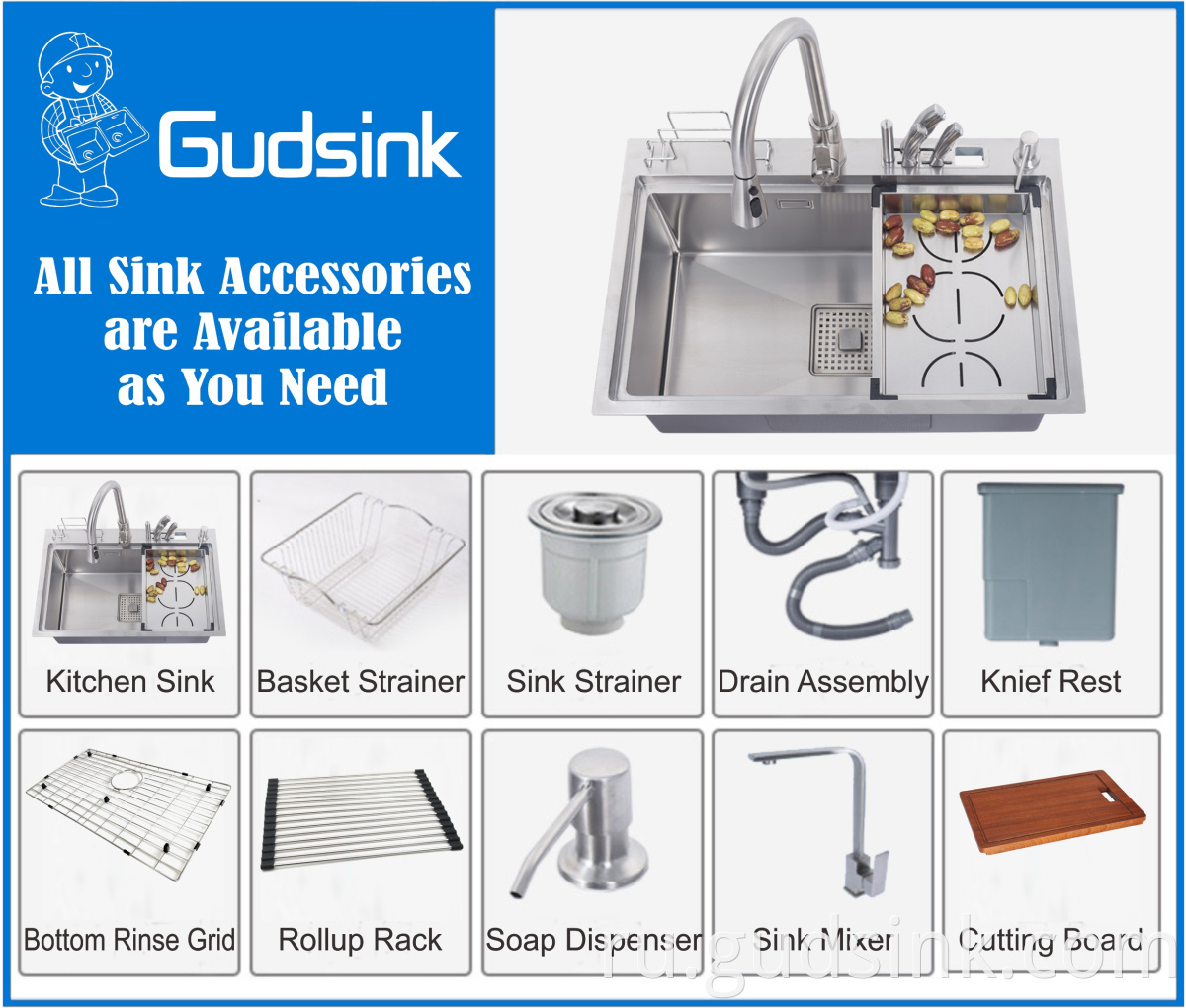 kitchen sink accessories 